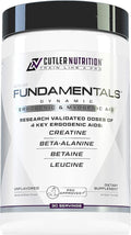 Fundamentals Intra or Post Workout Recovery Drink: 4 Key Ergogenic Aids for Maximum Performance and Muscle Growth: Creatine Beta-Alanine Betaine and Leucine 30 Servings Unflavored