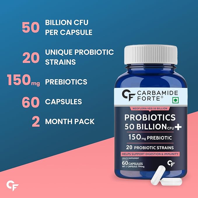 Carbamide Forte Probiotics 50 Billion CFU+ Capsule