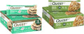 Quest Nutrition Peppermint Bark Protein Bar 21g Protein 4g Net Carb 1g Sugar Gluten Free &amp Apple Pie Protein Bar 20g Protein 4g Net Carbs 2g Sugar Gluten Free Keto Friendly