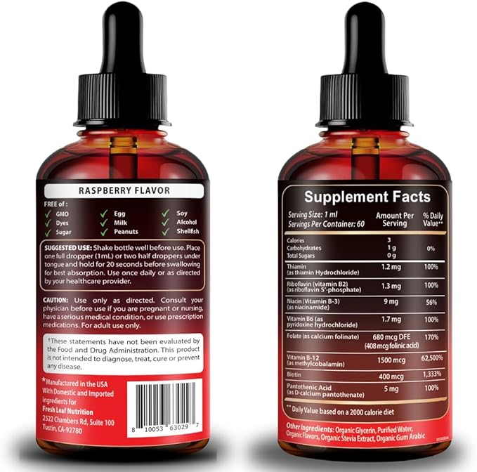 Vegan Vitamin B12 with B Complex 20000 mcg with Vitamin D3 K2 Complex