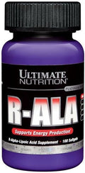 Ultimate Nutrition R-ALA Softgels 100 Gels