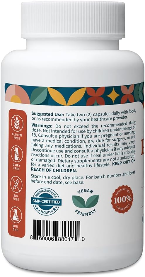 Pattern Wellness Resveratrol with Fisetin – Supports Cellular Heart &amp Immune System Health – Promotes Antioxidant Protection – Vegan Non-GMO Gluten-Free – 60 Capsules