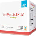 XYMOGEN OptiMetaboliX 2:1 - Plant-Based Protein &amp Polyphenol Powder for Metabolic Support - Cinnamon &amp Brown Seaweed Extracts - Vanilla Delight Flavor - 10 Servings