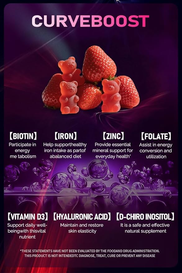 Creatine Monohydrate Gummies – with Collagen BCAAs L-Glutamine Biotin Zinc Vitamin D3 &amp Hyaluronic Acid – Daily Pre &amp Post Workout Recovery Sugar-Free（150 Gummies）