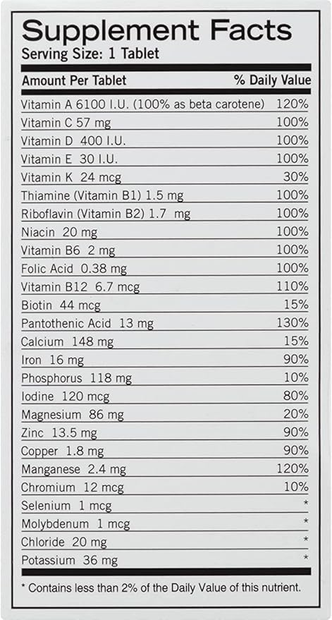 Geritol Complete Tablets 100 Count (Pack of 3)