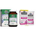 Garden of Life Multivitamin Family Formula 120 Capsules &amp Dr Formulated Probiotics for Women 30 Capsules Bundle