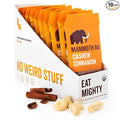 Cashew Cinnamon Bar- Organic Paleo Gluten Free and Raw by Mammoth Bar 10-12g Protein 1.8 Oz. Bar (10 Bars) …