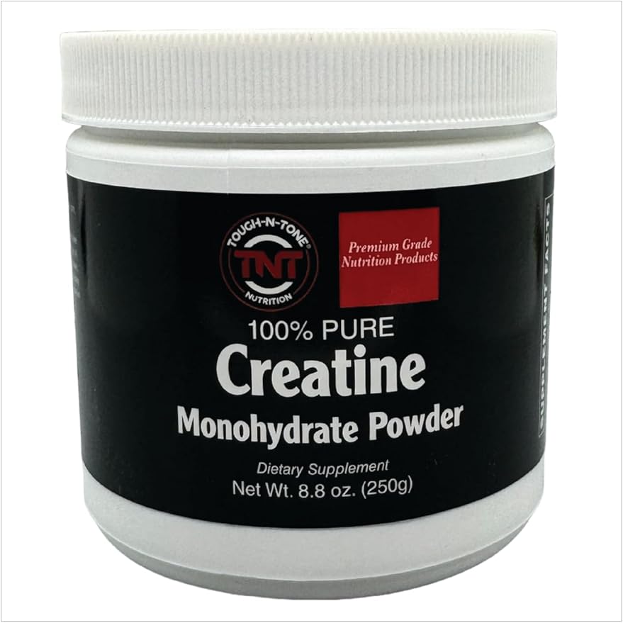 TOUGH-N-TONE 100% Pure Creatine Monohydrate Powder the purest Pharmaceutical Grade creatine monohydrate