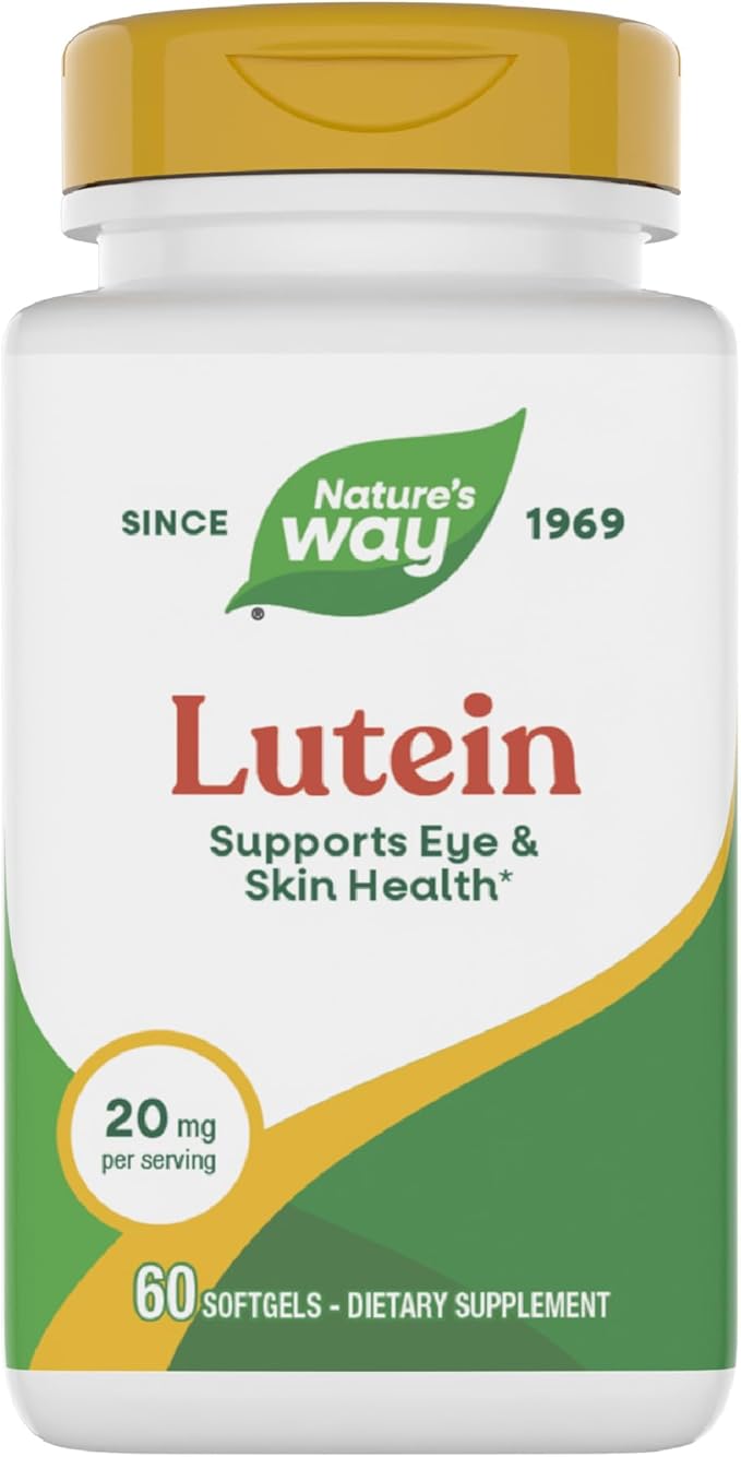 Nature's Way Lutein Supports Eye Health* 60 Soft Gels