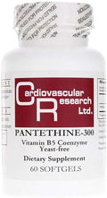 Cardiovascular Research Pantethine-300 Vitamin B5 White 60 Count