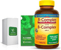 Super B-Complex with C 460 Tablets with Exclusive Vitamins &amp Minerals A to Z - Better Ligth&ampSpring Guide (2 Items)