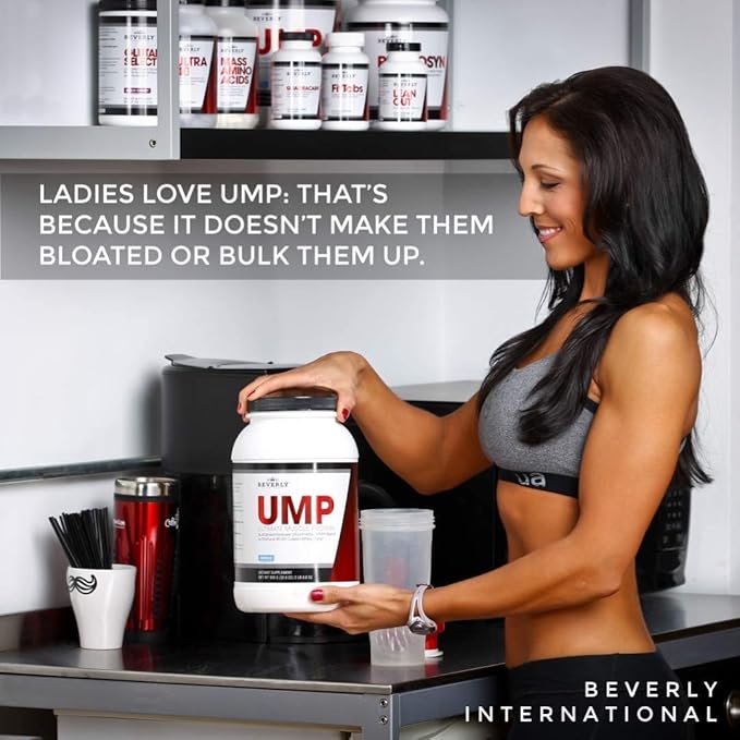 Beverly International UMP Protein Powder Rocky Road. Unique Whey-Casein Ratio Builds Lean Muscle. Easy to Digest. No Bloat. (32.8 oz) 2lb .8 oz