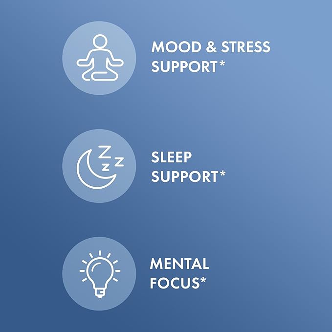 Dr. Mercola L-Theanine Plus GABA - Supports Relaxation - Focus &amp Cognitive Function - Stress Support Supplement - 200 mg L-Theanine - 100 mg GABA - 60 Capsules