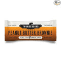 Thunderbird Bars Energy Snack Gluten-Free with Protein Healthy Real Food Vegan Non-GMO No Added Sugar (12 Count 1.7 oz. Bars) (Peanut Butter Brownie)