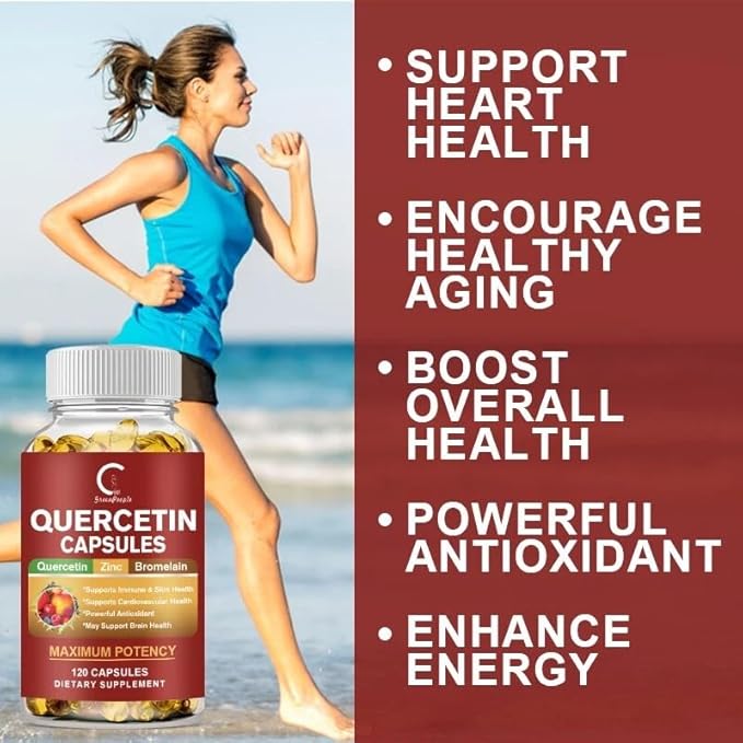 Quercetin Supplement with Vitamin C and Zinc - Ultimate Immune Booster