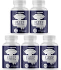 Sleep Guard Plus Promotes Relaxation &amp Restful Sleep Natural Sleep Support Supplement | Dietary Supplement - 5 Bottles