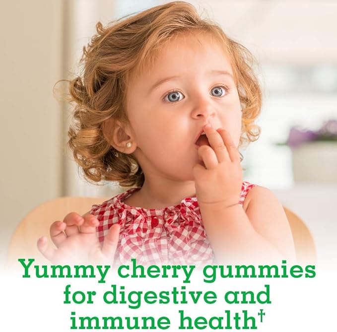 Garden of Life Organic Kids 120 Fruit Chew Gummy Vitamins &amp 30 Cherry Probiotic Gummies