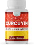 CURCUYIN Turmeric | Capsulas de Curcuma Organica: Potente Formula Antioxidante | Apoyo para Inflamacion y Digestion | 860 mg 30 caps