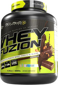 Whey Fuzion 24g Low Fat and Sugar Protein Powder Chocolate Flavor 65 Servings