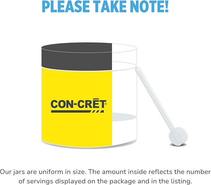 CON-CRET Creatine HCl Powder | Muscle Cognitive Cellular Energy Support | No Bloating or Cramps | USA Made &amp NSF Certified | Unflavored (64 Serving)