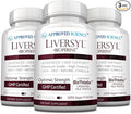 Approved Science Liversyl - Support Optimal Liver Function - Cleanse and Detox - Fast and Effective - Milk Thistle Artichoke Extract and Bioperine - Vegan - 180 Count - 3 Month Supply - Made in USA