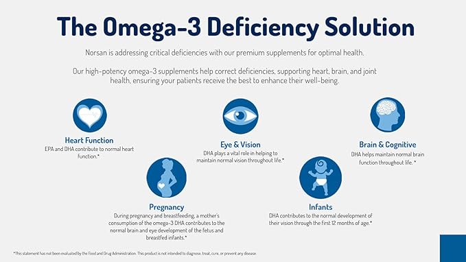 NORSAN Omega-3 Arktis Fish Oil – High-Potency 2000 mg EPA + DHA per Serving – Supports Heart Brain &amp Vision Health* – Natural Lemon Flavor – Friend of the Sea Certified – 6.8 fl oz Bottle (200ml