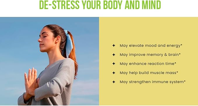 Ancient Bliss Ashwagandha with L-Theanine &amp Black Pepper Extract Capsules Energy &amp Natural Mood Support Supplement Focus Supplement for Adults