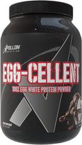 Apollon Nutrition Egg-Cellent | 24g Egg White Protein Powder Recovery Muscle Growth for Men &amp Women Dairy Free Gluten Free Lactose Free Keto-Friendly (Chocolate Marshmallow)