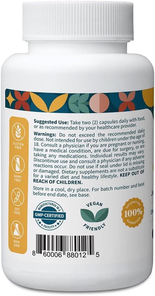 Pattern Wellness Turmeric Curcumin – 95% Curcuminoids with BioPerine® Black Pepper – Supports Joint Cognitive &amp Immune Health – Non-GMO Gluten Free – 120 Capsules