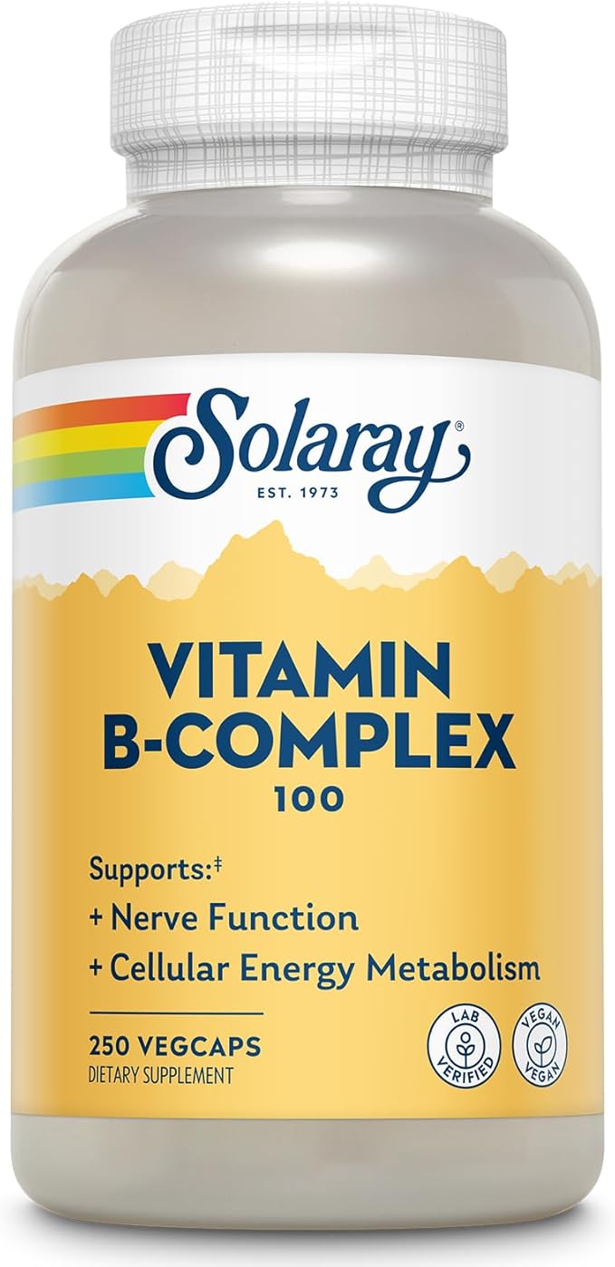 Solaray B-Complex 100 - 250 - Capsule [Health and Beauty]