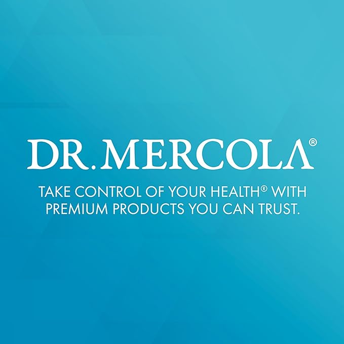Dr. Mercola L-Theanine Plus GABA - 200 mg of L-Theanine and 100 mg of GABA (Gamma-Aminobutyric Acid) per Serving - 180 Capsules (90 Servings)