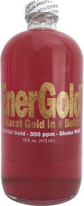 EnerGold® 99.99%-Pure Ultraconcentrated 300-ppm Ruby-Red Colloidal Gold. Deflect Radiation &amp EMFs Repair DNA Regenerate Pineal Gland Rejuvenate All Tissues of The Body Energize Your Aura...