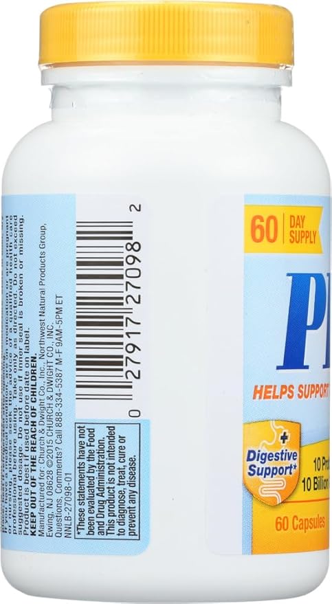 Nutrition Now Acidophilus &amp Digestion - PB 8 Immune System Support 60 Capsules (a) - 2pc