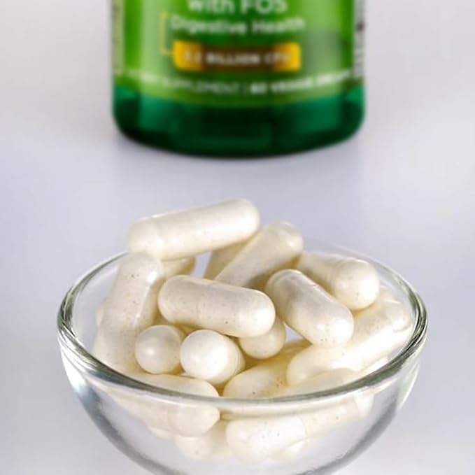 Swanson Dr. Stephen Langer's 16-Strain Probiotic with Prebiotic FOS for Gut-Health-Conscious Adults with 3.2 Billion CFU (60 Vegan Capsules 3 Pack)