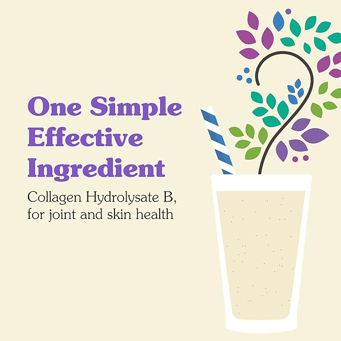 Nunaturals Collagen Peptides Powder (Type I III) for Skin Hair and Nail 5 lbs