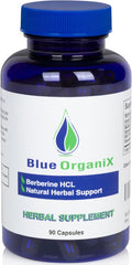 Berberine with Milk Thistle 500mg Formula HCL Complex Supplement with Silymarin for Better Absorption 90 Vegetarian Capsules 1 Bottle Overall Health Support