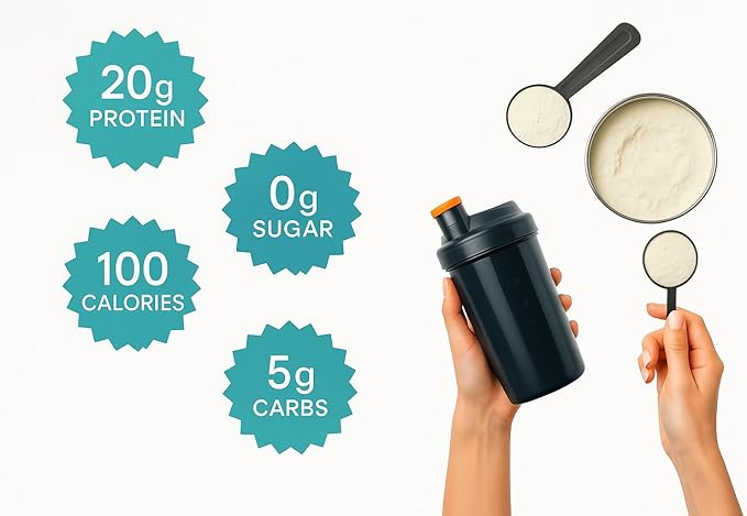 TOZZY Organic Vegan Protein Powder Vanilla | 16 Servings | 20g Plant-Based Pea Protein | 5 Simple Ingredients | 0g Sugar | Keto | Gluten- &amp Dairy-Free (1 lb) - Packaging May Vary