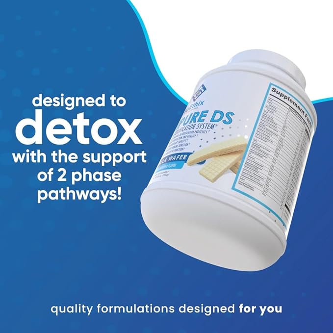 NuEthix Formulations Medipure DS with Rice Protein Phase 1 &amp 2 Detoxification System Supplement to Help Support The Body’s Natural Detoxification Process Chocolate (Non-Caffeinated) 21 Servings