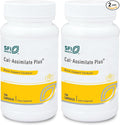 Klaire Labs Cal-Assimilate Plus - Triple Calcium Bone Support Complex with Vitamin D3 Key Minerals &amp Chondroitin Sulfate Hypoallergenic &amp BSE-Free (150 Capsules) (Pack of 2)