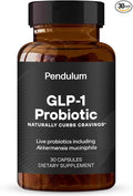 Pendulum GLP-1 Probiotic – Supports Appetite Control and Craving Management Naturally | Improves Regularity &amp Gut Health with Akkermansia &amp Other Strains (30 Capsules)