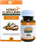 Nano Curcumin - 30 Capsules - Nano Technology Increases Absorption Up to 99.9% Promotes Digestive System Relieves Gastric and Beautifies The Skin