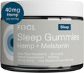 FOCL Sleep Gummies - Sleep Aid Melatonin Gummies to Promote Calm Mind &amp Fall Asleep Faster - Gummy Supplement for Deep Sleeping - Sleeping Gummy for Adults - 30 ct Sour Blue Raspberry