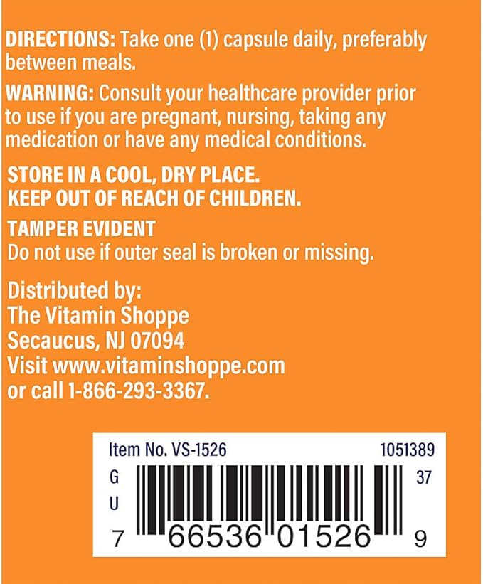 The Vitamin Shoppe Acetyl-L-Carnitine 500mg – Supports Healthy Brain &amp Memory Function Promotes Energy Production – Carnipure™ Offers Purest Form of L-Carnitine (60 Capsules)