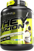 Whey Fuzion 24g Low Fat and Sugar Protein Powder Cookies and Cream Flavor 69 Servings