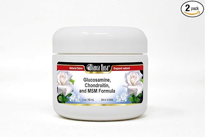 Bianca Rosa Glucosamine Chondroitin and MSM Formula Salve (2 oz ZIN: 512856) - 2 Pack