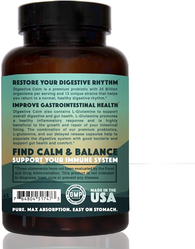 Natural Rhythm Magnesium Taurate 120 Capsules + Digestive Calm 60 Capsules Bundle
