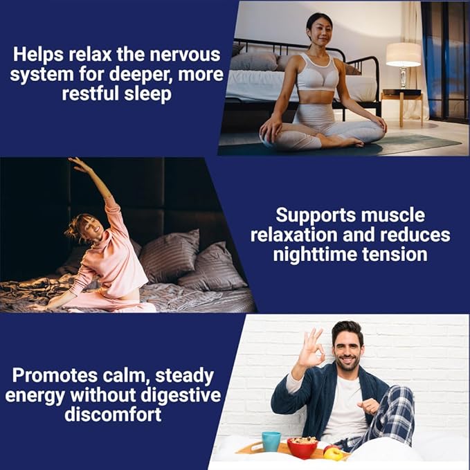 Zenium - Magnesium Glycinate for Sleep Chelated 600mg per Serving 120 Capsules | High Absorption | Relieve Tension Worry Nervousness | Calm The Mind &amp Body | Ayurvedic | Natural Relief Supple