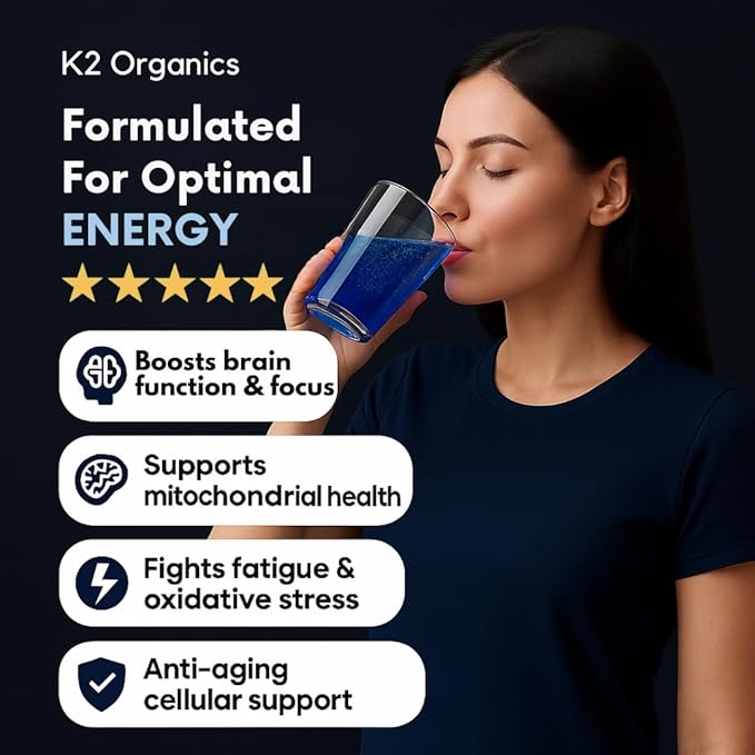 Methylene Blue Drops 2oz-MitoCognition Ultra+ 8-in-1 Pharmaceutical Grade 1% Solution Support Focus Memory Cognition and Energy–No Formaldehyde Third-Party Tested Brain Health Supplement for Humans