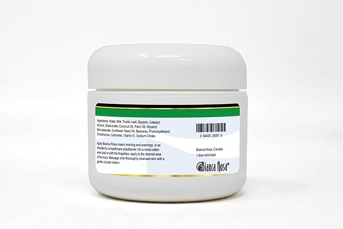 Bianca Rosa Milk Thistle Leaf Cream (2 oz ZIN: 524051) - 2 Pack