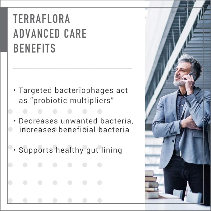 Daily Care synbiotic of probiotics and prebiotics and Advanced Care SBO Probiotic + Prebiotic